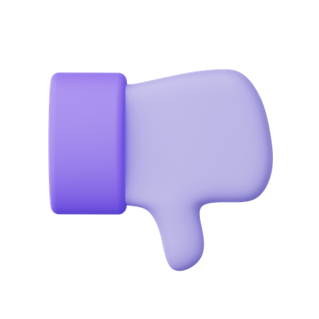 Dislike  3D Icon