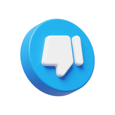 Dislike  3D Icon