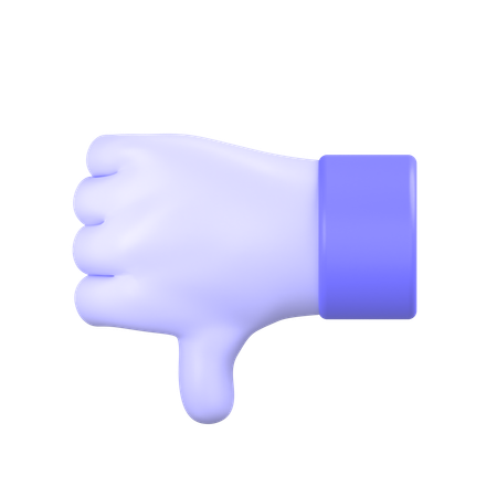 Dislike  3D Icon