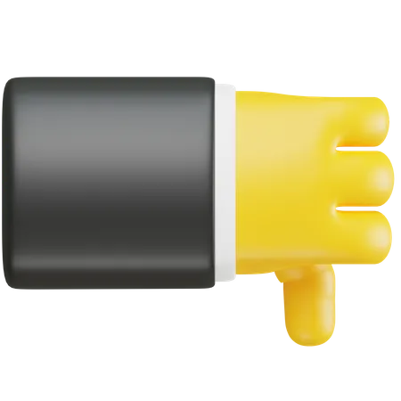 Dislike Hand Gesture  3D Icon