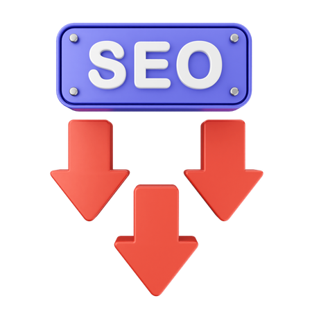 Disminuir el seo  3D Icon