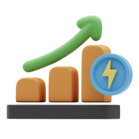Disparités économiques  3D Icon