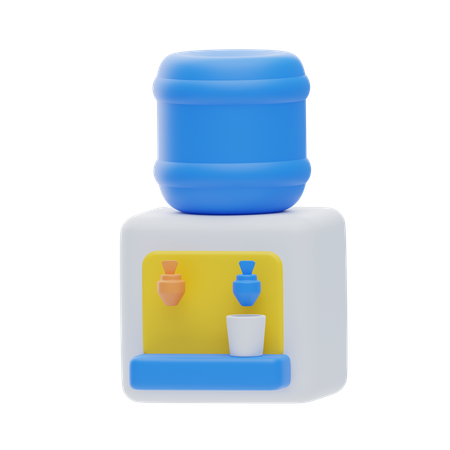 Dispensador de água  3D Icon