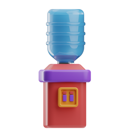 Dispensador de água  3D Icon