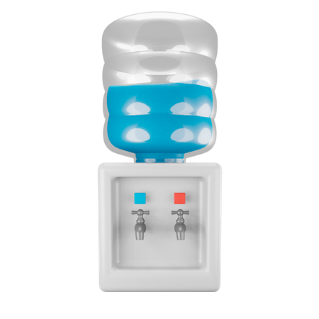 Dispensador de água  3D Icon