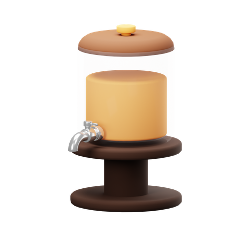 Dispensador de água  3D Icon