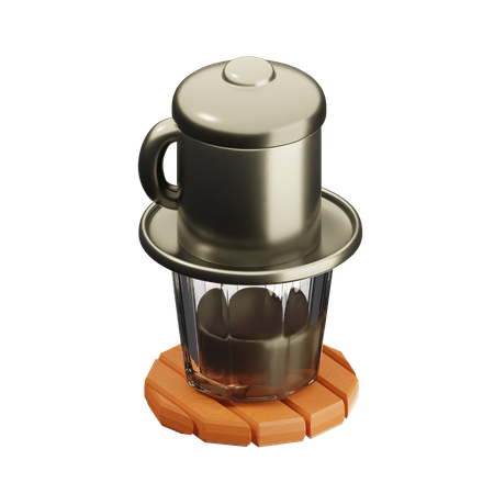 Dispensador de café  3D Icon