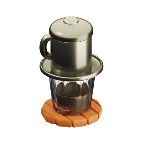 Dispensador de café  3D Icon