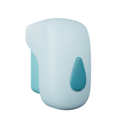 Dispensador de jabón de pared  3D Icon