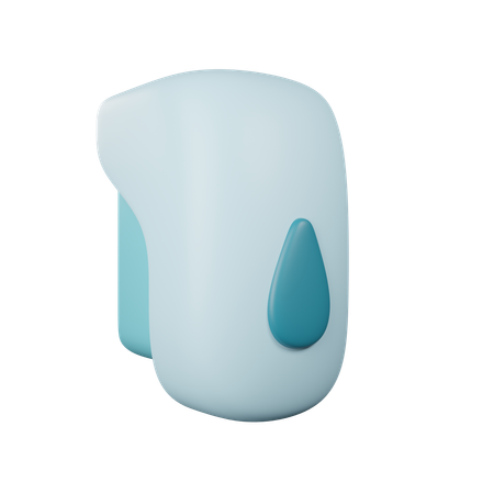 Dispensador de sabão montado na parede  3D Icon