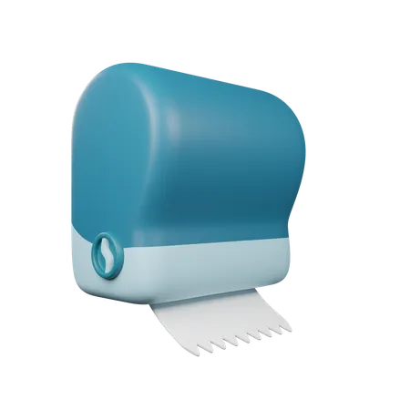 Dispensador de toallas de papel  3D Icon
