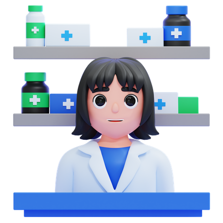 Dispensary  3D Icon