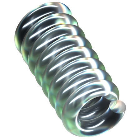 Dispersão de vidro espiral  3D Icon