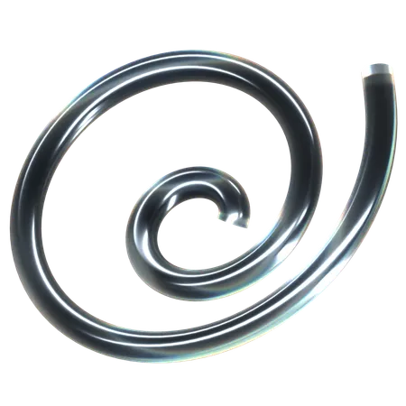 Dispersão de vidro espiral  3D Icon