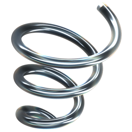 Dispersão de vidro espiral  3D Icon