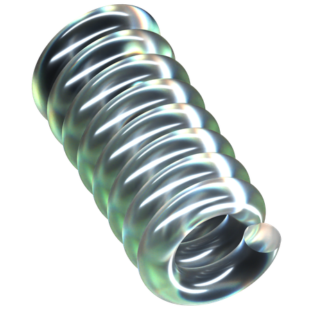 Dispersión de vidrio en espiral  3D Icon