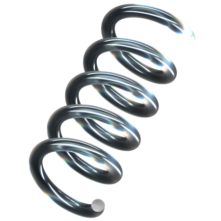 Dispersión de vidrio en espiral  3D Icon
