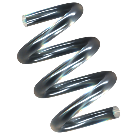 Dispersión de vidrio en espiral  3D Icon