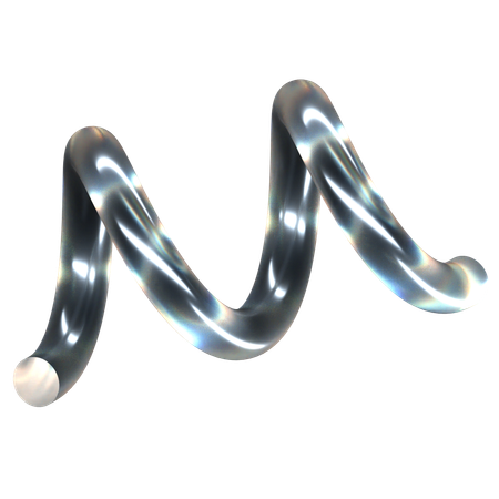 Dispersión de vidrio en espiral  3D Icon