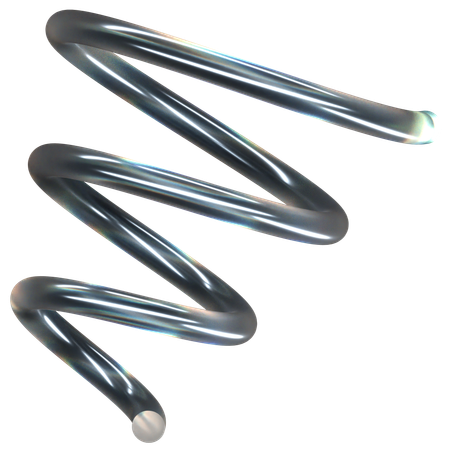 Dispersión de vidrio en espiral  3D Icon
