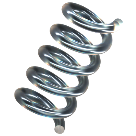 Dispersión de vidrio en espiral  3D Icon