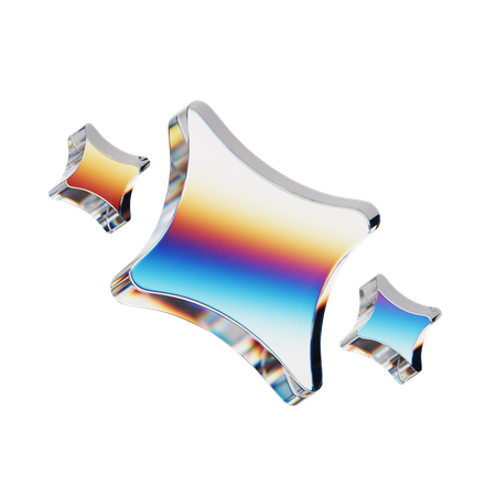 Dispersion Glass Element  3D Icon