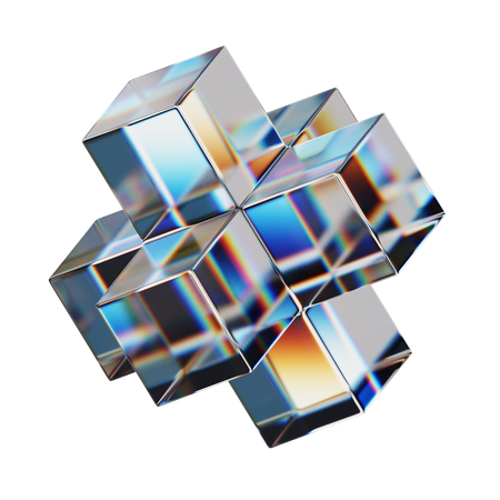 Dispersion Glass Element  3D Icon