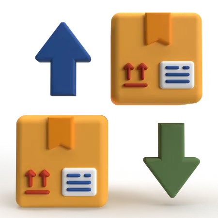 Displacement Package  3D Icon