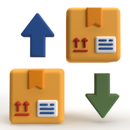 Displacement Package  3D Icon