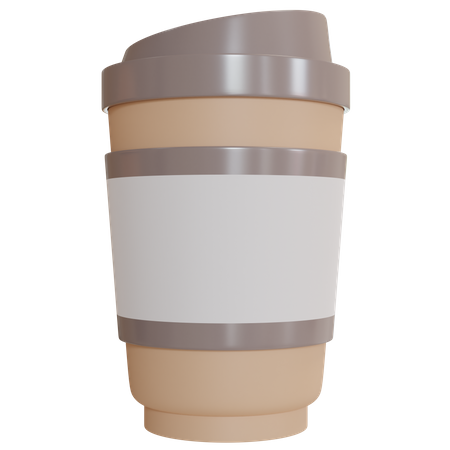 Disposable Cup  3D Icon