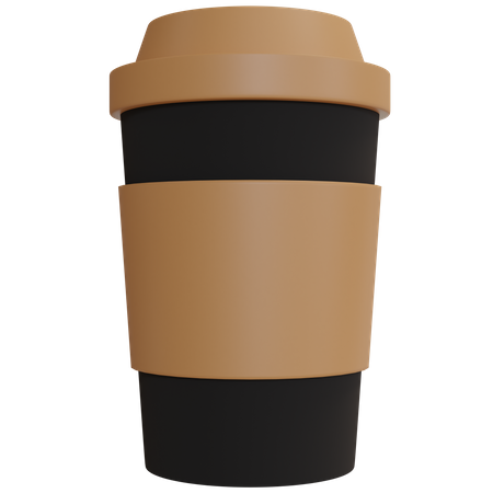 Disposable Cup  3D Icon