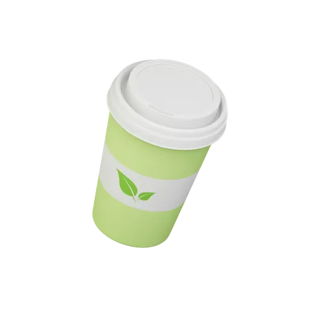 Disposable Cup 3D Icon