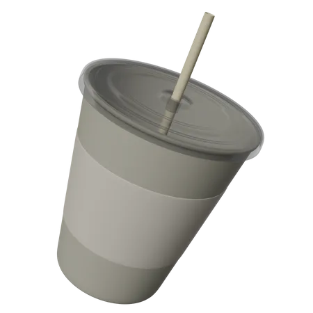 Disposable Drink  3D Icon