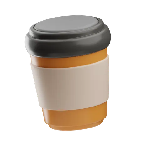 Disposable Glass 3D Icon