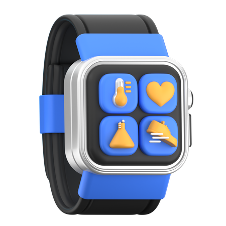 Dispositif de suivi de la santé 3D Icon