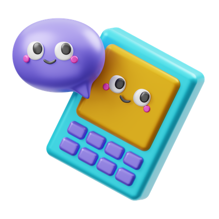 Dispositif de traduction  3D Icon