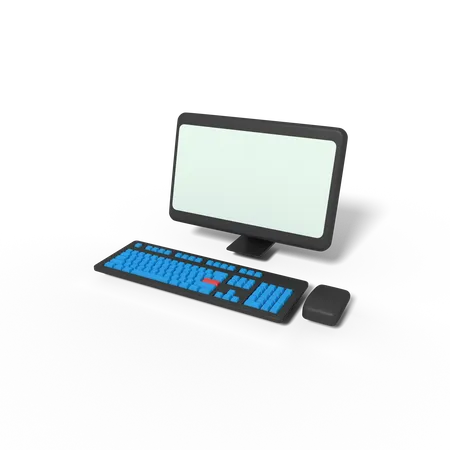 Dispositivo informático  3D Icon