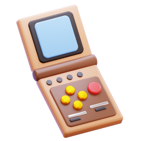 Dispositivo de jogo portátil  3D Icon