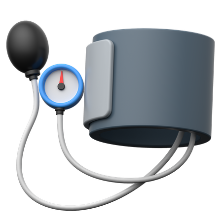 Dispositivo de pressão arterial  3D Icon