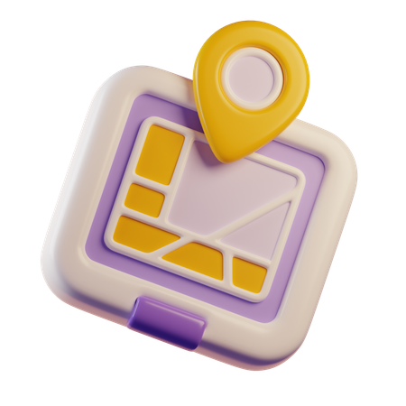 Dispositivo GPS  3D Icon