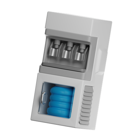 Dispositivo medidor de agua inteligente  3D Icon