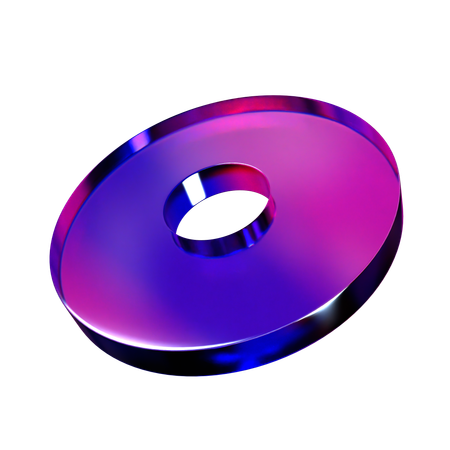 Disque  3D Icon