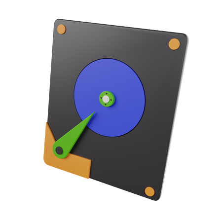 Disque dur  3D Icon