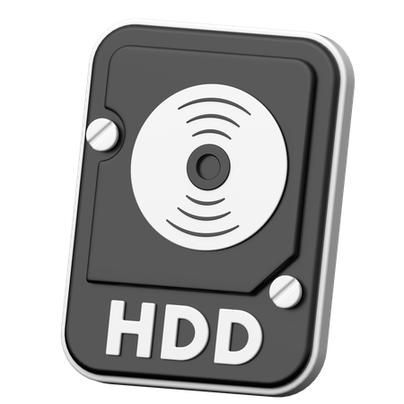 Disque dur  3D Icon