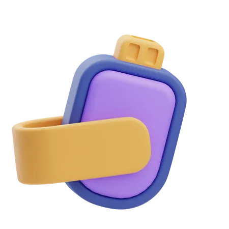 Disque flash  3D Icon