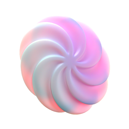 Disque en spirale  3D Icon