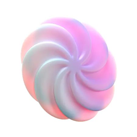 Disque en spirale  3D Icon