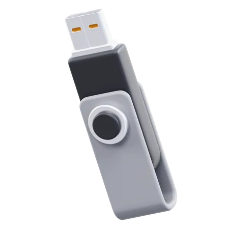 Disque USB  3D Icon