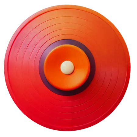 Disque vinyle  3D Icon