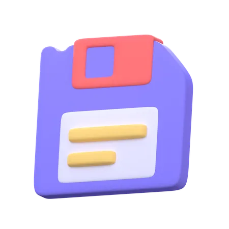 Disquete  3D Icon